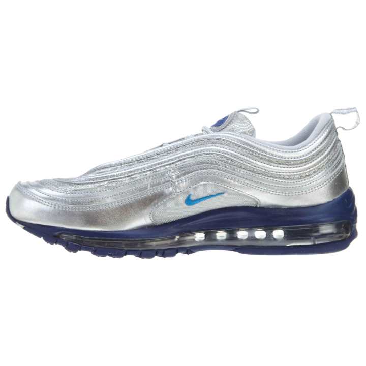 Nike Nike Air Max 97 Low top Running Shoes Unisex Silver Blue