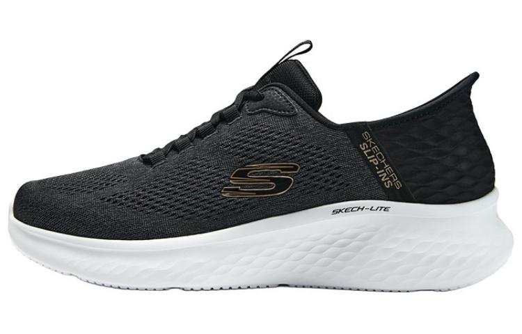 Skechers Skech Lite Pro Hands Free Slip Ins Low top Running Shoes Men's Gray