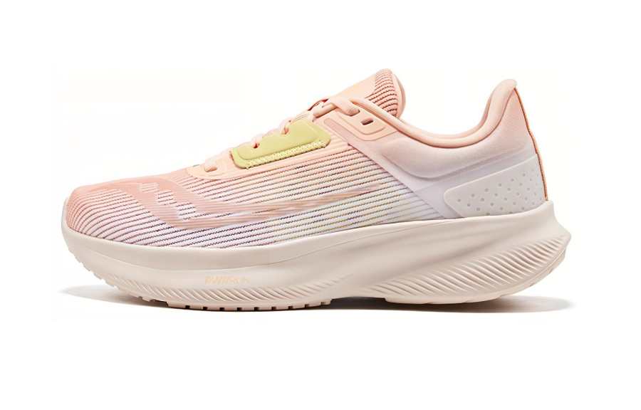 Saucony Vessel Cushioning Breathable Cushioning Breathable Low top Running Shoes Women's Pink