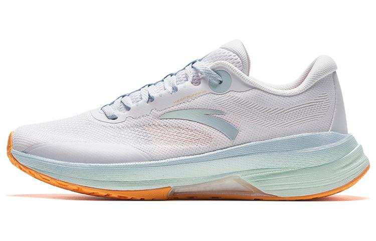 Anta Slip Resistant, Abrasion Resistant, Lightweight Low top Running Shoes Women's White Blue
