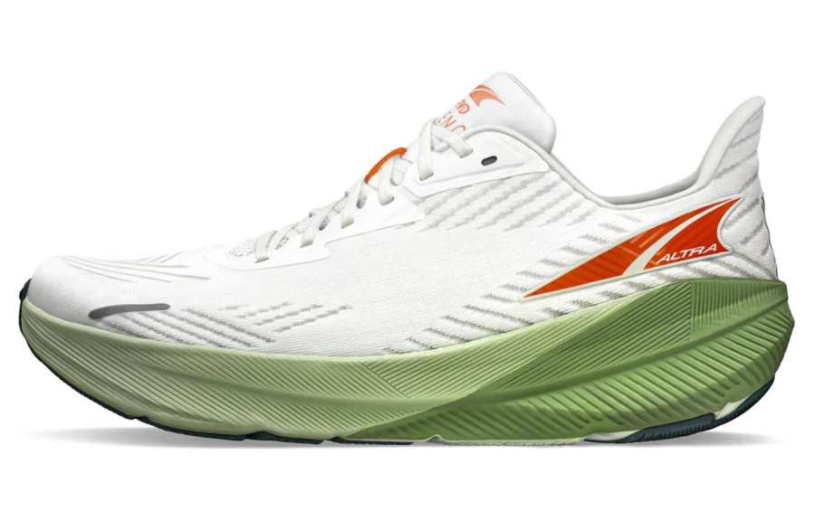Altra Cushioning Slip Resistant Abrasion Resistant Low top Running Shoes Men's White Green
