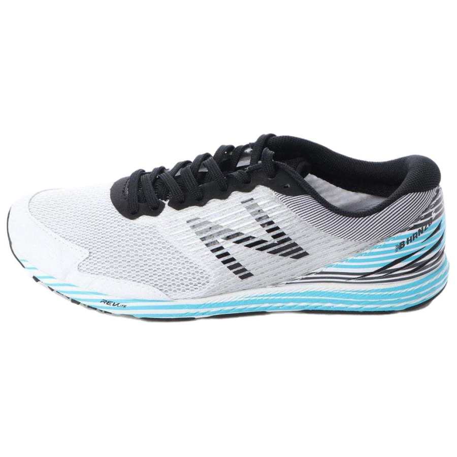 New Balance New Balance HANZO V V2 Comfortable Fabric Low top Marathon Running Shoes Men's Gray Black