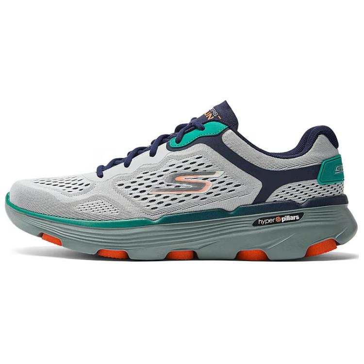 Skechers GO RUN 7.0 Low top Running Shoes Men's Gray Green