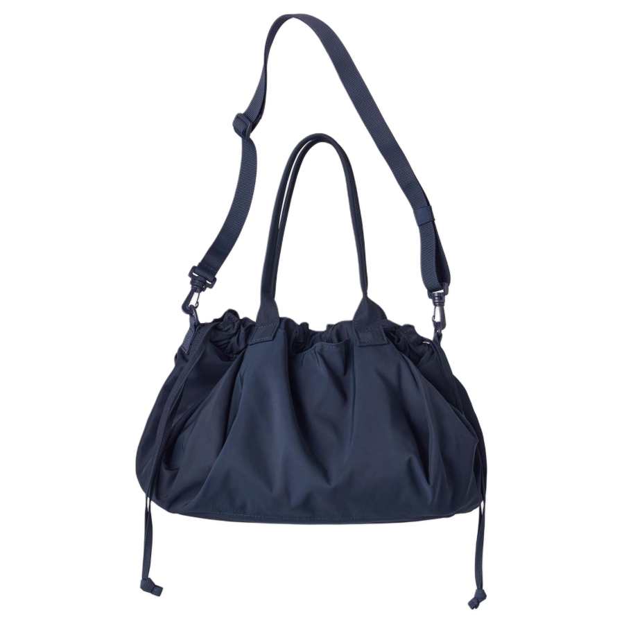 UNIQLO Polyester One Shoulder Handbag Unisex Indigo