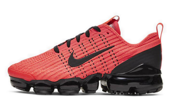 Nike Nike Air VaporMax Flyknit 3 'Flash Crimson Black' Gs