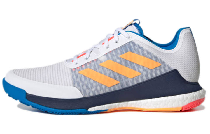 Adidas Adidas Crazyflight 'White Flash Orange Turbo'