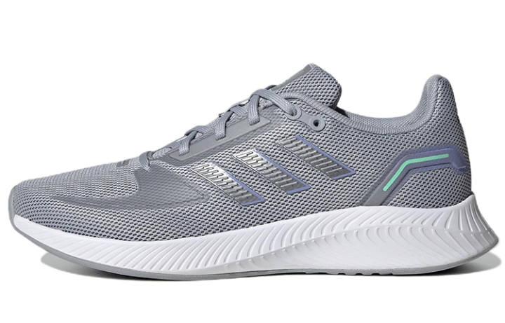 Adidas Adidas Runfalcon 2.0 Fabric Abrasion Resistant Low top Running Shoes Women's Gray