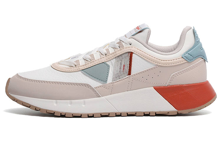XTEP Casual Shoes Women's Low Top Beige/White/Green