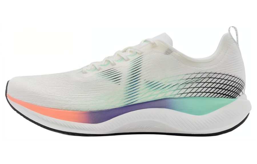 XTEP Zhilin 8.0 MAX Cushioning Slip Resistant Rebound Low top Running Shoes Men's White Green Black