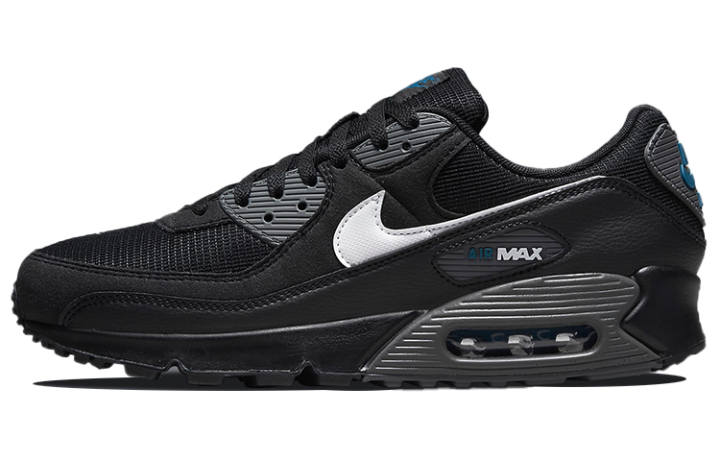 Nike Nike Air Max 90 Black Marina Iron Grey White