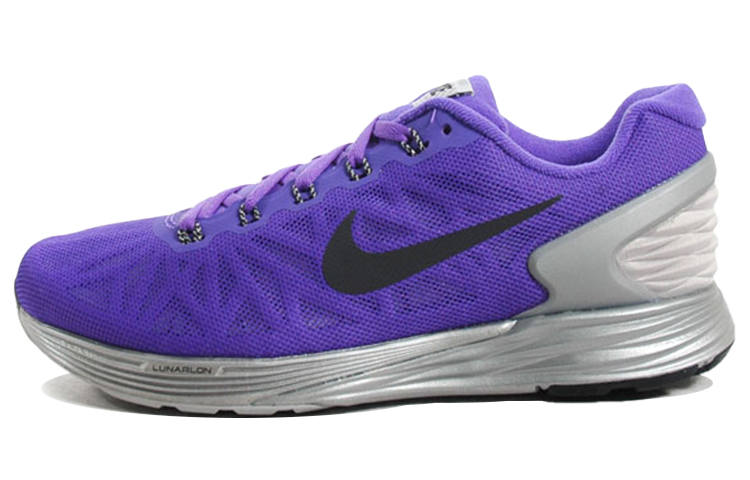 Nike Nike Lunarglide 6 Comfortable Cushioning Slip Resistant Abrasion Resistant Breathable Lightweight