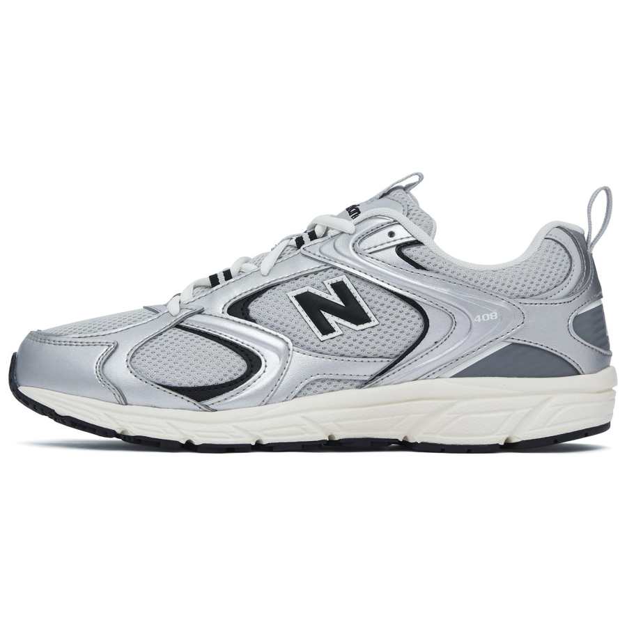 New Balance New Balance 408 Breathable Low top Running Shoes Unisex Gray White Silver