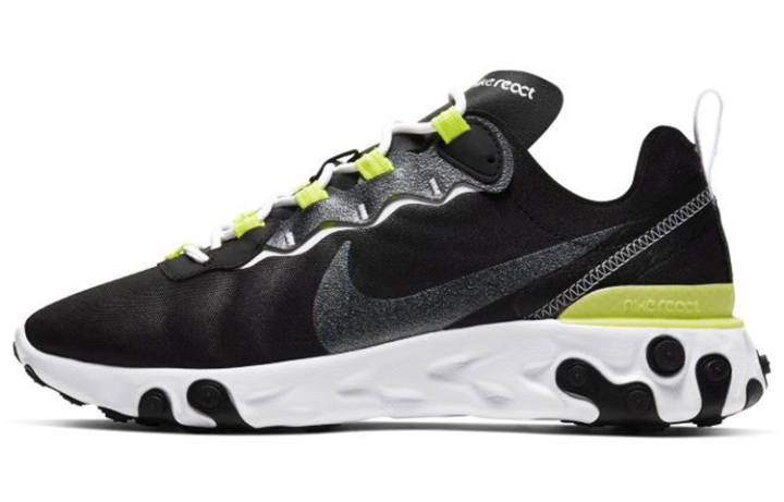 Nike Nike React Element 55 Black Lemon Venom Women's