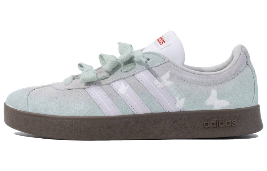 Adidas Adidas VL COURT 2.0 By The Butterfly Spring Slip Resistant Abrasion Resistant Low top Skateboard Shoes Unisex