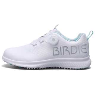 Birdie Coverage Support Impact Resistant Low top Golf Shoes Women's White Blue