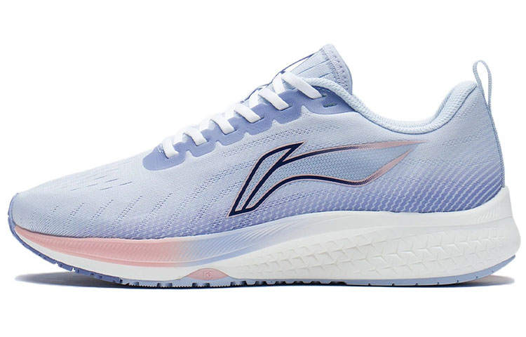 Li-Ning Li Ning Red Hare 5 Stable Lightweight Low top Running Shoes Women's Ice Blue