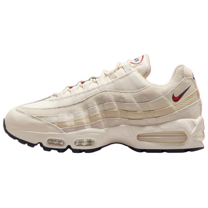 Nike Nike Air Max 95 Abrasion Resistant Low top Casual Running Shoes Unisex Beige