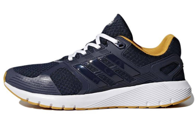 Adidas Adidas Duramo 8 Abrasion Resistant Cushioning Low top Running Shoes Men's Navy Blue