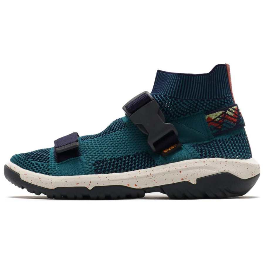 Teva Hurricane Sock Cushioning Abrasion Resistant Breathable High top Casual Shoes Men's Light Blue