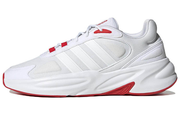 Adidas Neo Ozelle Comfortable And Trendy Fabric Low top Casual Running Shoes Unisex Red White