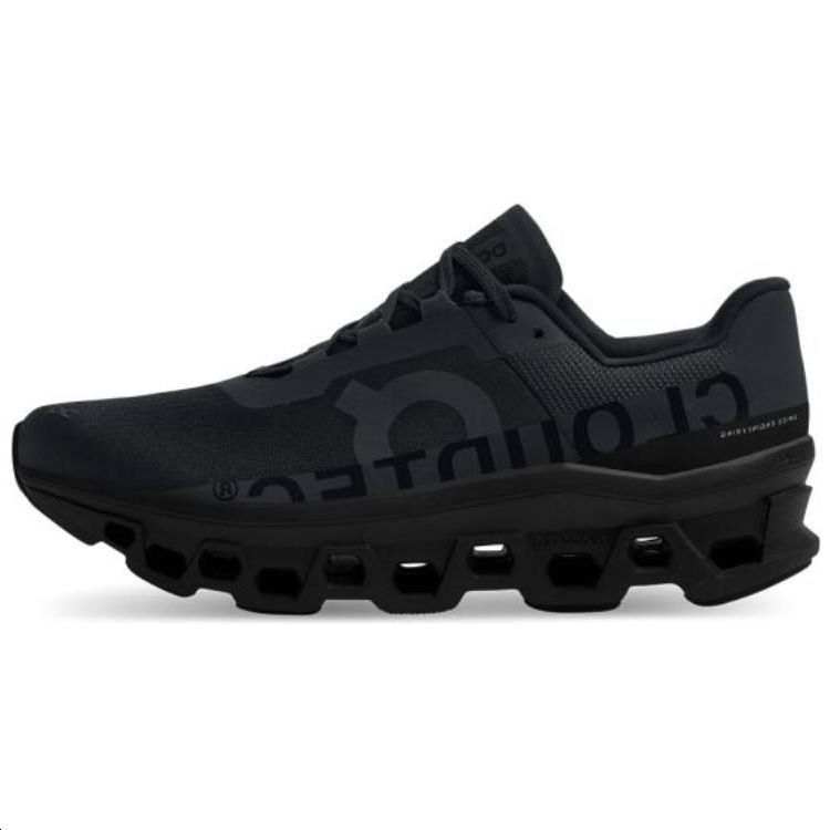 On Cloudmonster Low top Cloud Tec® Training Long Distance Running City Commute Sprint Running Shoes Men's Black