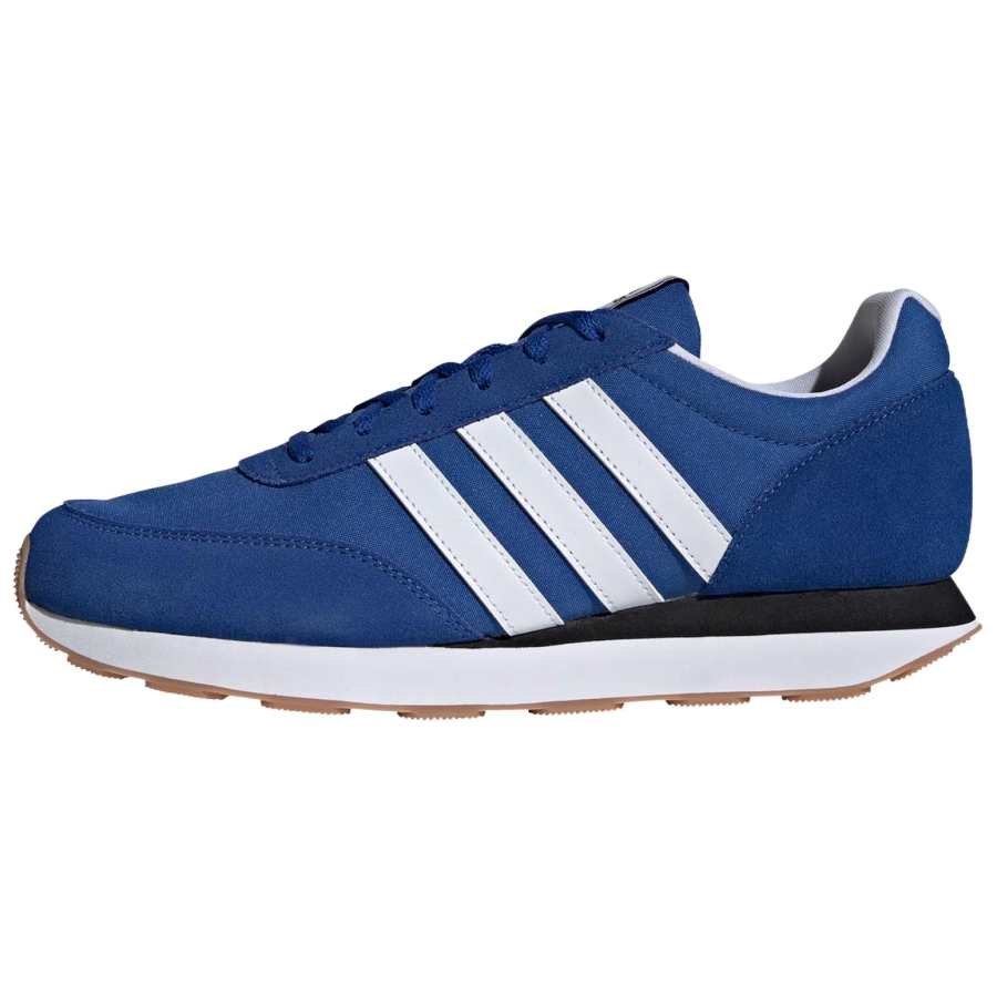 Adidas Adidas RUN 60S Cushioning Slip Resistant Low top Casual Running Shoes Men's Blue