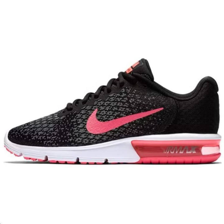 Nike Nike Air Max Sequent 2 Black Vivid Pink Women's