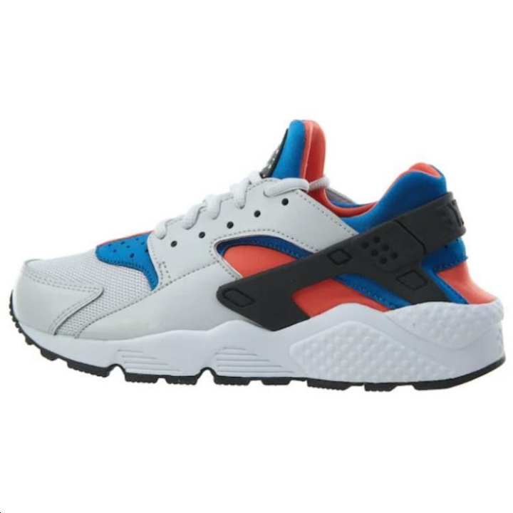 Nike Nike Air Huarache Comfortable Slip Resistant Low top Running Shoes Women's Gray Blue
