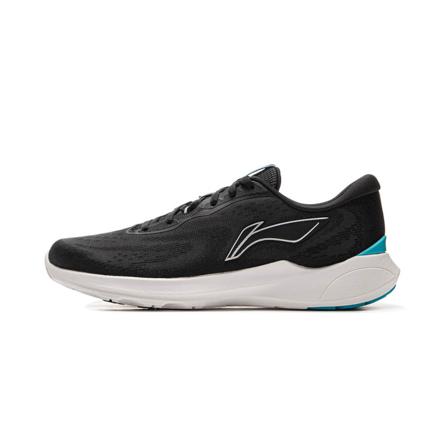 Li-Ning Li Ning Qingyi Textile Low top Running Shoes Men's Black