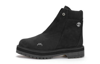 Timberland X A Cold Wall 6 Inch Premium Side Zip Boot 'Jet Black Nubuck'