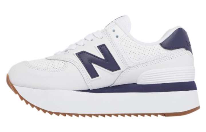 New Balance New Balance 574+ "White/Violet" Sneakers