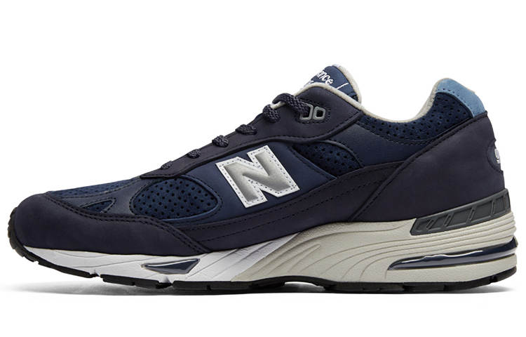 New Balance New Balance NB 991 Low top Marathon Running Shoes Men's Dark Blue D Width