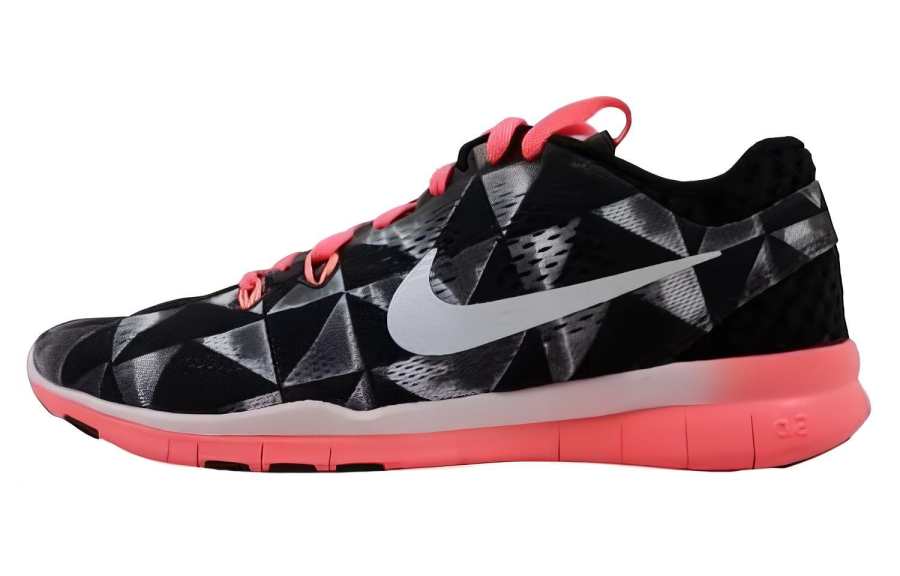 Nike Nike Free 5.0 Tr Fit 5 Print Black/White Lava Glow Women's