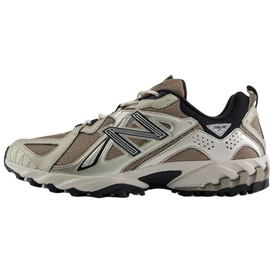 New Balance New Balance ML610 Soft And Comfortable Low top Casual Running Shoes Men's Gray Brown