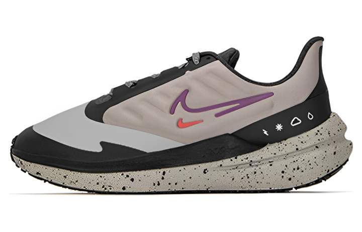 Nike Nike Air Winflo 9 Shield Cobblestone Vivid Purple Women's