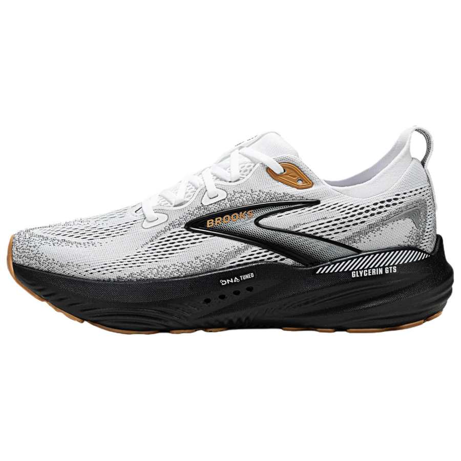 Brooks Glycerin 22 Low top Running Shoes Men's White Gray