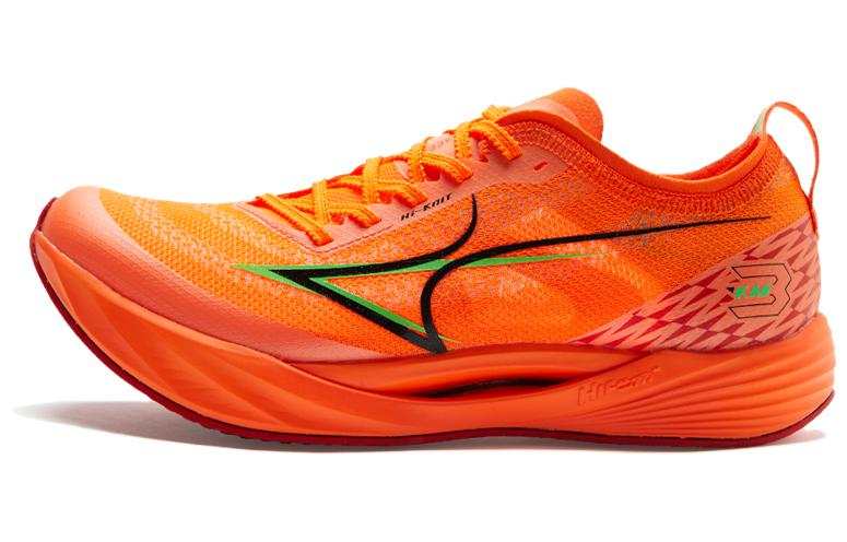HEALTH KM3 Full Length Carbon Plate Training Sprint Physical Fitness Test & Exam Running Shoes Unisex Orange