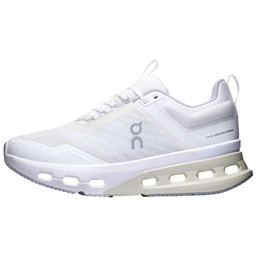 On Slip Resistant Abrasion Resistant Slip Resistant Abrasion Resistant Low top Running Shoes Women's White