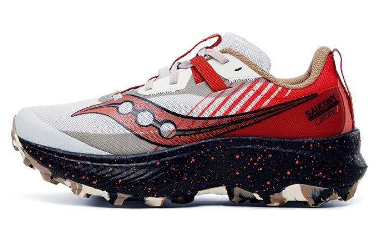 Saucony ENDORPHIN EDGE Synthetic Leather Cushioning Slip Resistant Abrasion Resistant Low top Trail Running