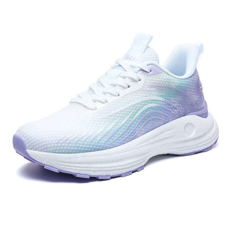 JSWEI Cushioning Slip Resistant Abrasion Resistant Low top Running Shoes Women's
