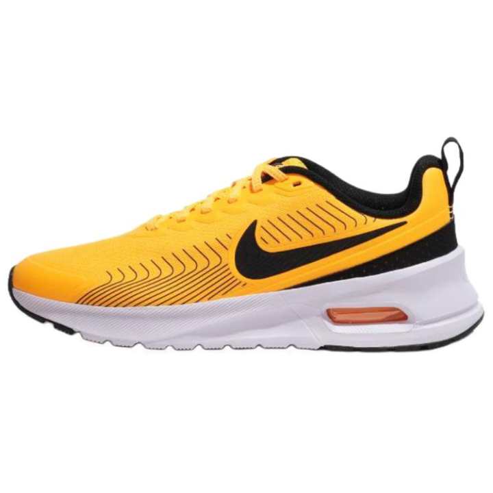 Nike Nike Air Max Nuaxis Breathable Low top Running Shoes Men's Yellow