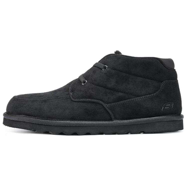 Skechers MENS USA Mid top Casual Shoes Men's Black