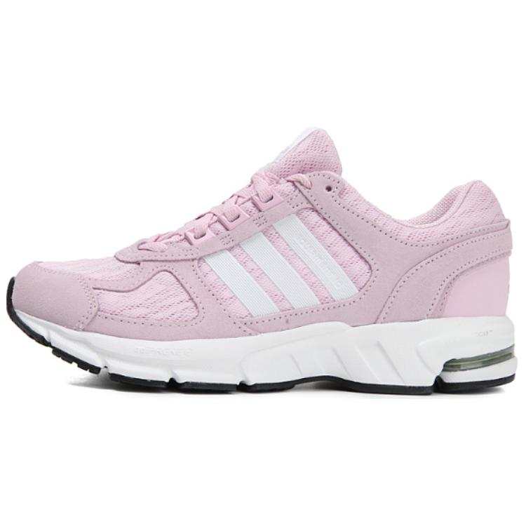 Adidas Adidas Equipment 10 Slip Resistant Abrasion Resistant Mid top Running Shoes Women's Pink