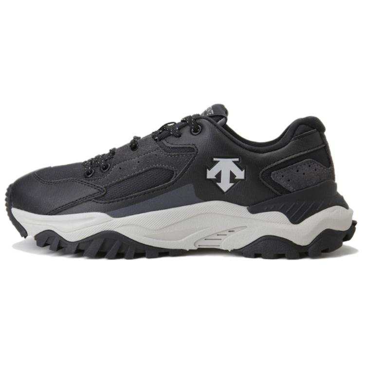 DESCENTE Low top Casual Training City Commuting Running Shoes Unisex Black
