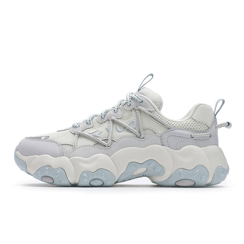 FILA FLUID 6 Low top Casual City Commuting Running Shoes Women's White Silver