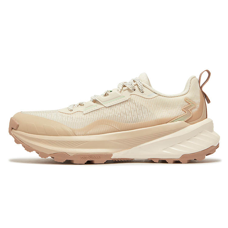 361° Slip Resistant, Abrasion Resistant, Breathable Low top Running Shoes Women's Apricot Tea Brown