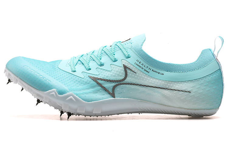 HEALTH 1200 Half Length Carbon Plate Sprint Racing Running Shoes Unisex Cyan