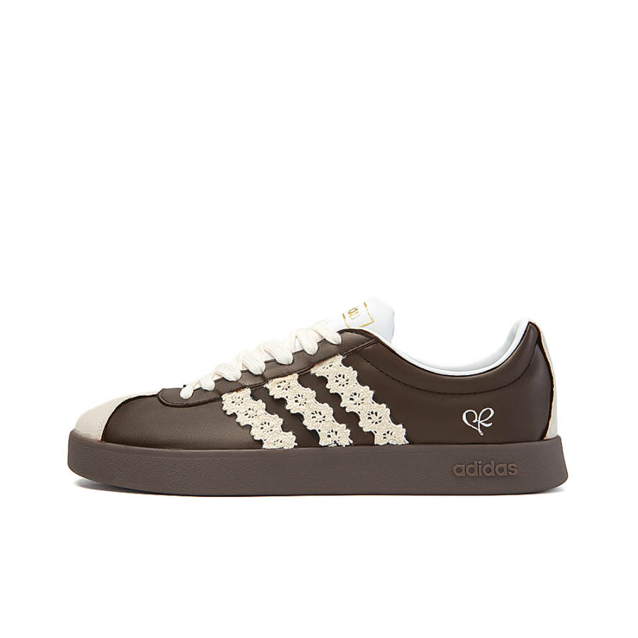 Adidas Neo Vl Court Classical Style Princess, Amber Slip Resistant, Abrasion Resistant, Lightweight