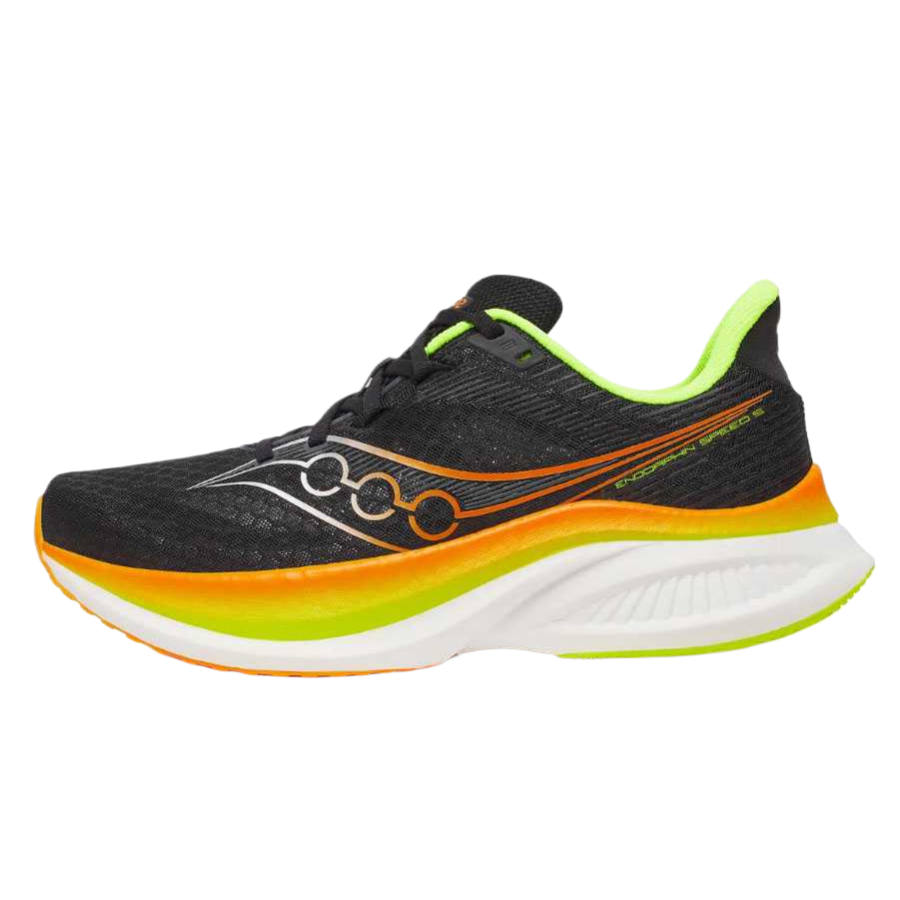 Saucony ENDORPHIN SPEED 5 Abrasion Resistant Low top Casual Running Shoes Men's Black