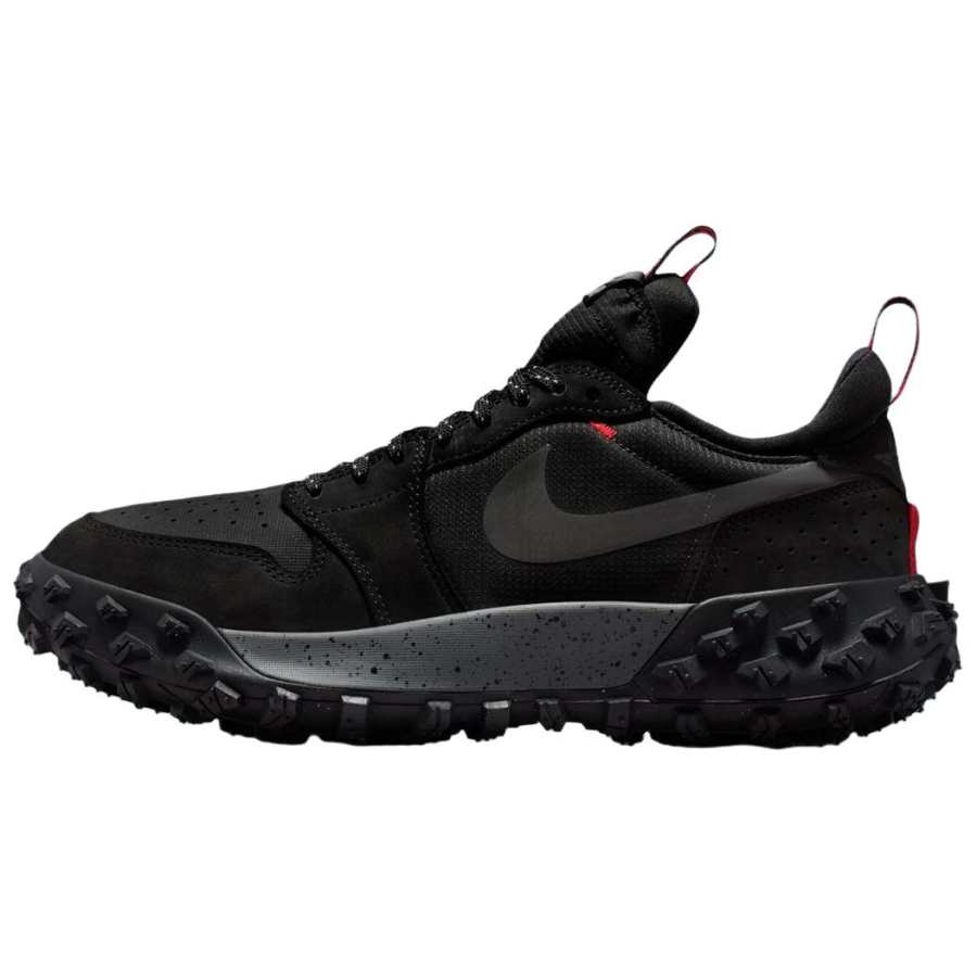 Jordan Jordan Air Jordan 1 Low top Running Shoes Men's Black Red